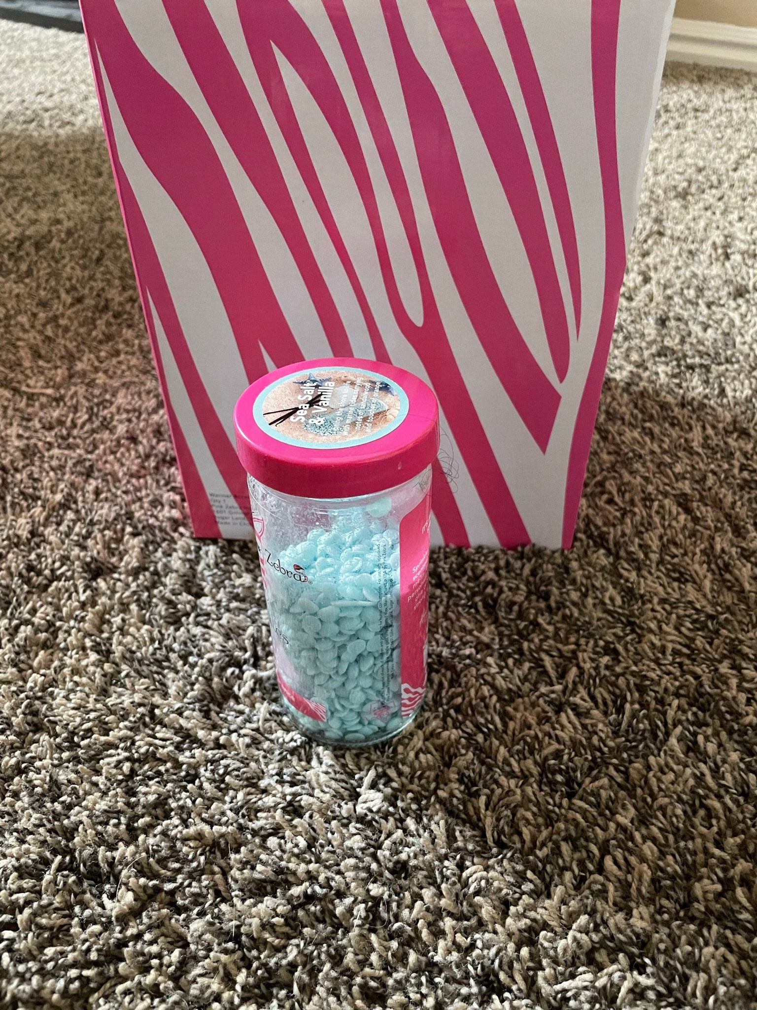 Pink Zebra Sprinkles