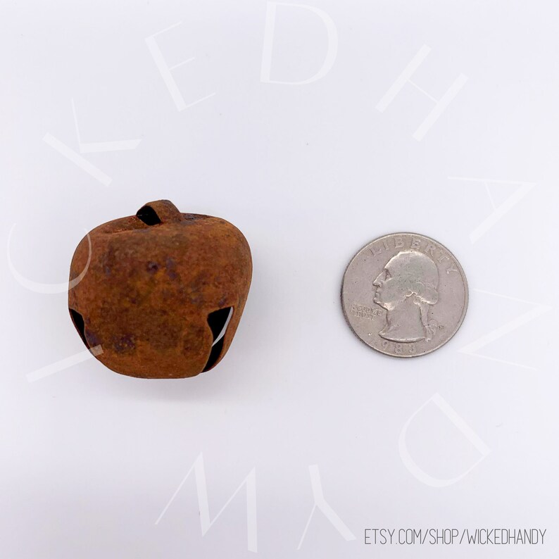 30mm Rusty Jingle Bells for Crafts Primitive Jingle Bells Etsy