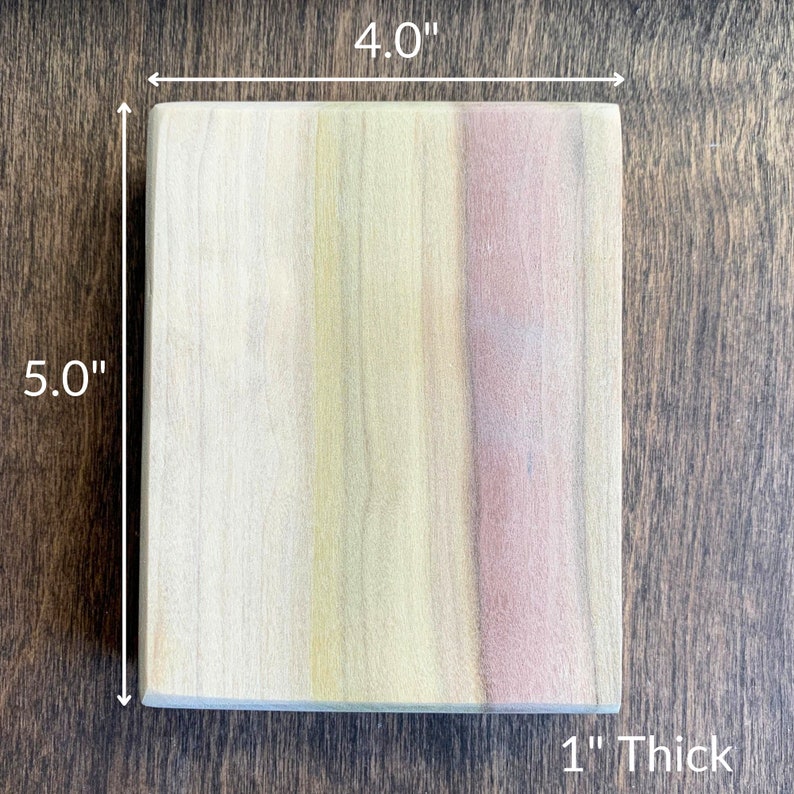 Set of 3 Blank Mini Wood Book Stack DIY Tiered Tray Decor Etsy