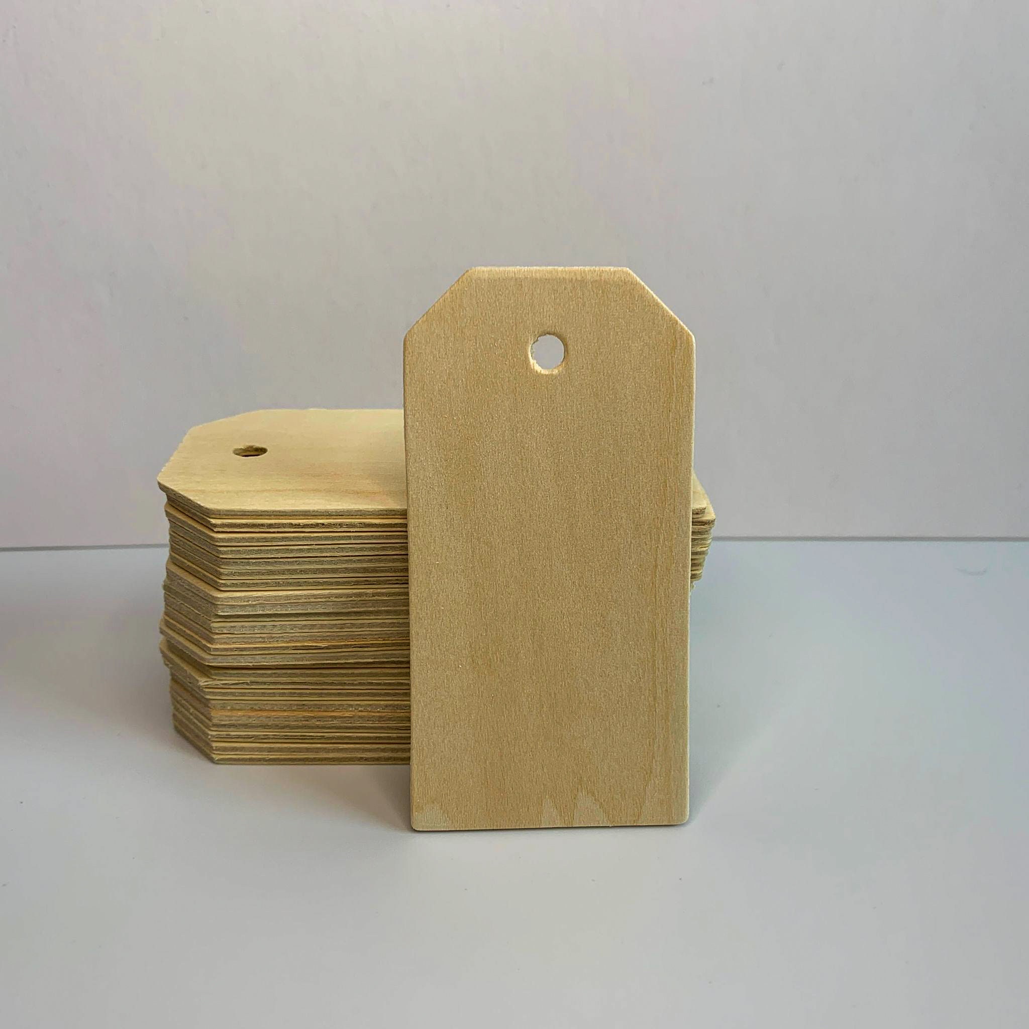 Bulk Unfinished Wood Tag DIY Craft Blanks Blank Wood Tags - Etsy