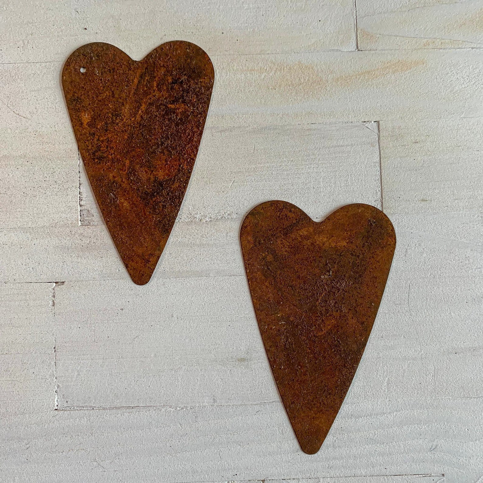 Bulk Primitive Rusty Heart Rustic Metal Hearts Diy Crafts & Etsy