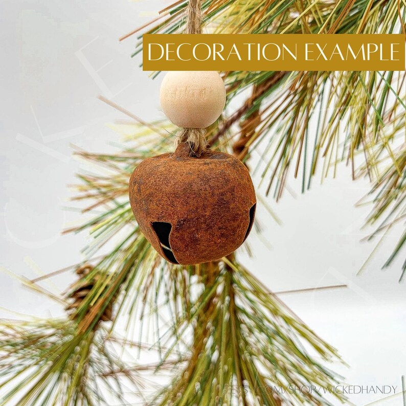 30mm Rusty Jingle Bells for Crafts Primitive Jingle Bells Etsy