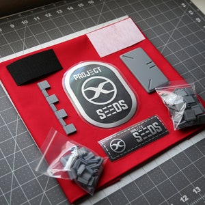 Project Seeds Jacket Accessories (Patches - Collar Plate - Zipper Teeth)