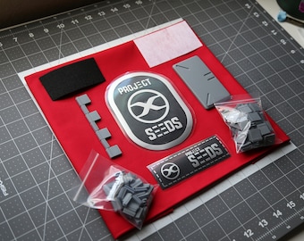 Project Seeds Jacket Accessories (Patches - Collar Plate - Zipper Teeth)