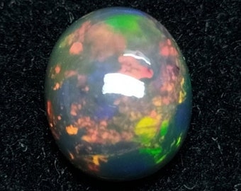 ELEKTRISCH VUUR NATUURLIJK Ethiopisch Opaal Cabochon Losse Edelsteen Opaal Hoge Kwaliteit Perfecte Ringmaat Opaal mm Maat 10x8x4