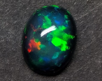 ETHIOPIAN OPAL AMAZING Quality Opal Cabochon Natural gemstone Opal Perfect Ring Size Electric Fire Opal Cabochon mm Size 8x7x4