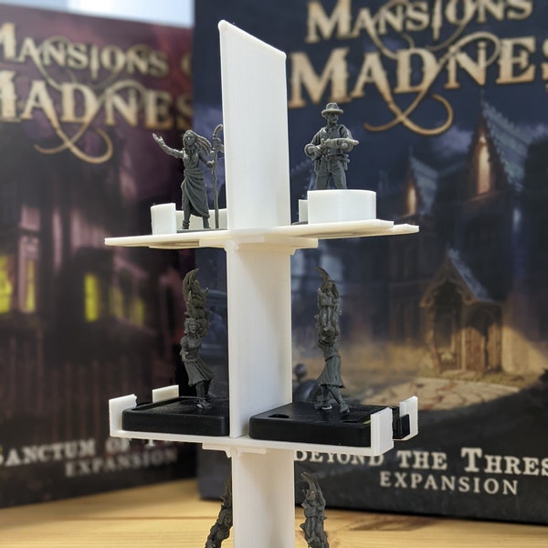 3D Print Design for Mansions of Madness Small Expansion Figure Tree