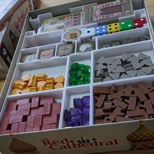 Diseño de impresión 3D para el inserto de almacenamiento Red Cathedral
