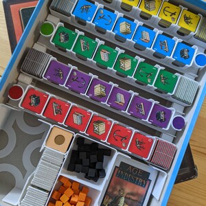 3D Print Design for Age of Industry Storage Insert