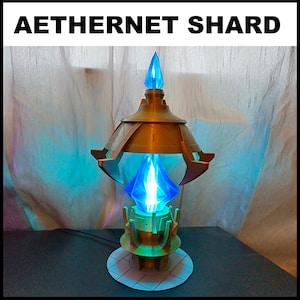 FFXIV Aethernet Shard Lamp! (USB Power)