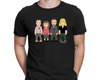 Off Duty Bruce T-shirt, vuxna, barn, babystorlekar tillgängliga, filminspirerad, bomullströja