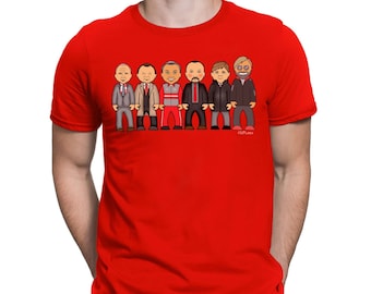 Liverpool Managers T-Shirt, Adult Kids Baby Sizes Available, Football Legends Inspired, Cotton Tee