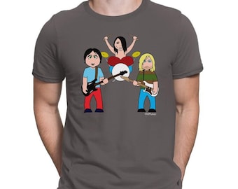 Grunge Gods T-Shirt, Adult Kids Baby Sizes Available, Music Inspired, Cotton Tee