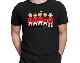 Manchester Legends T-Shirt, Adult Kids Baby Sizes Available, Football Inspired