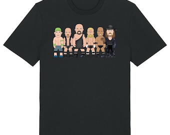 Heroes Of Wrestling T-Shirt, Mens Womes Kids Sizes, Sport Inspired