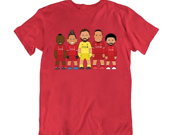 Liverpool Legends T-Shirt, Adult Kids Baby Sizes Available, Football Legends Inspired, Cotton Tee