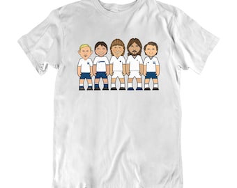 White Hart Football Legends T-shirt, herr dam barnstorlekar, sportinspirerad
