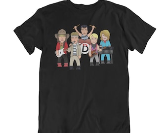 Wild Boys T-shirt, vuxna barn babystorlekar tillgängliga, musikinspirerad, bomullströja