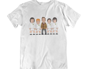 Leeds 70s Legends T-Shirt, Adult Kids Baby Sizes Available, Football Inspired, Cotton Tee