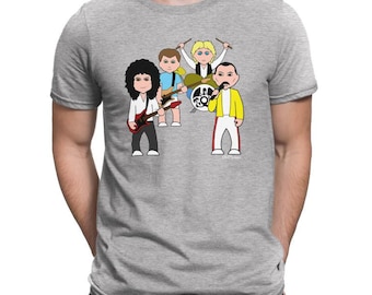 Queen Of Camp Music Caricature T-Shirt – Unisex Tee for Men, Women & Kids