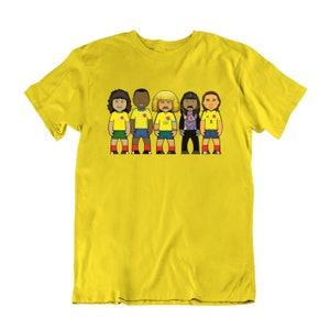 VIPWees - Brazil Football Legends - Original Caricature Organic Cotton