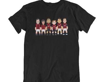 Milan Football Legends T-Shirt, Mens Womens Kids Sizes, Sport Inspired