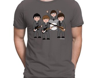 Tshirt American Idiot Caricature VIPwees, American Idiots Musician, Boys Or Girls Caricature Tshirt écoresponsable Peta