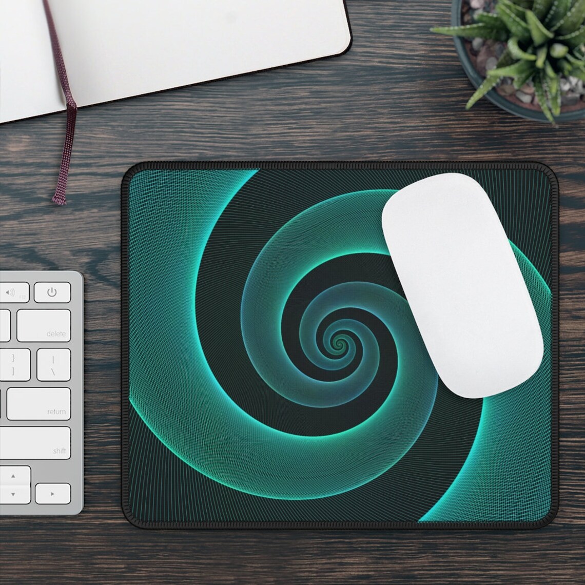 Gaming Mouse Pad Ästhetisches Mauspad Modernes Abstraktes Etsy