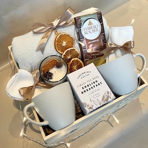 Gemütliche Hygge-Geschenkbox, Hygge-Geschenk, Einweihungsgeschenkset, Self Care-Geschenkbox, Geschenk für Mutter, Herbstbox, Weihnachtsgeschenk, vermisse dich, sende ein Umarmungsgeschenk
