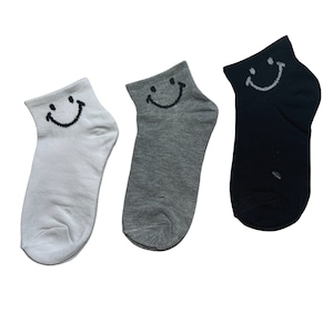 Smiley Socks Skate Socks Funny Socks Cartoon Socks Cotton Socks Cute Socks  Monster Socks Happy Socks Face Pattern Socks 