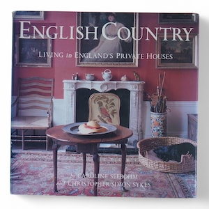 Vintage English Country House Interior Design Book