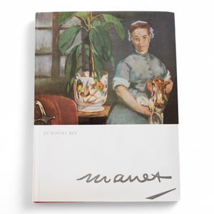Manet by Robert Rey | Vintage Hardcover Art Book | French Impressionism | Coffee Table Art Decor