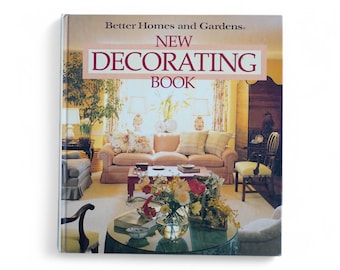 Vintage Better Homes and Gardens New Decorating Book - Home Design & Decor Guide