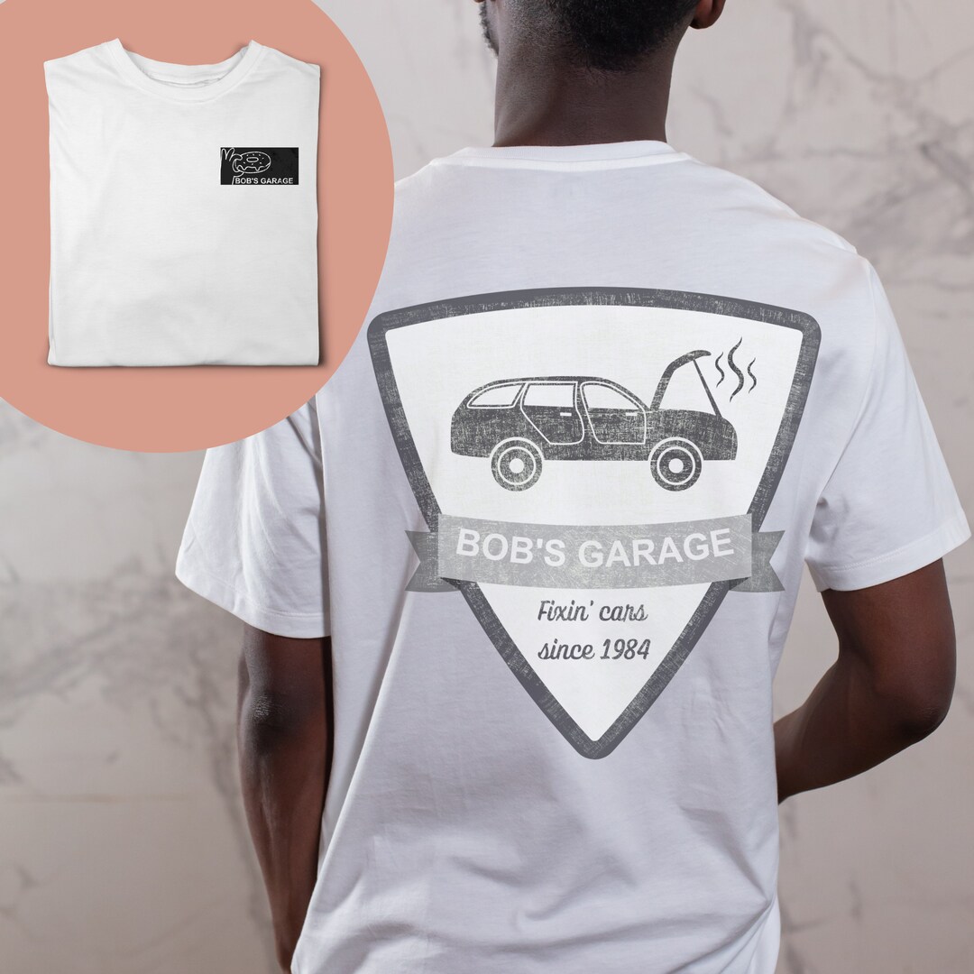 Schitt's Creek // Bob's Garage // Minimal Tshirt Etsy