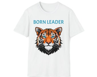 Tiger 'Born Leader' Unisex Softstyle T-Shirt