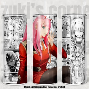 Anime Tumbler, Anime Cup, Manga Panel Tumbler, Manga Mecha Tumbler - 20oz #14