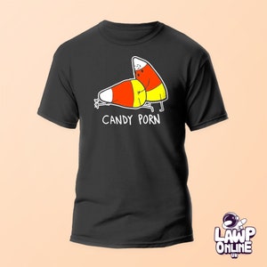 Cand Corn Funny Halloween T-Shirt Adults & Kids Comedy Tee Shirts
