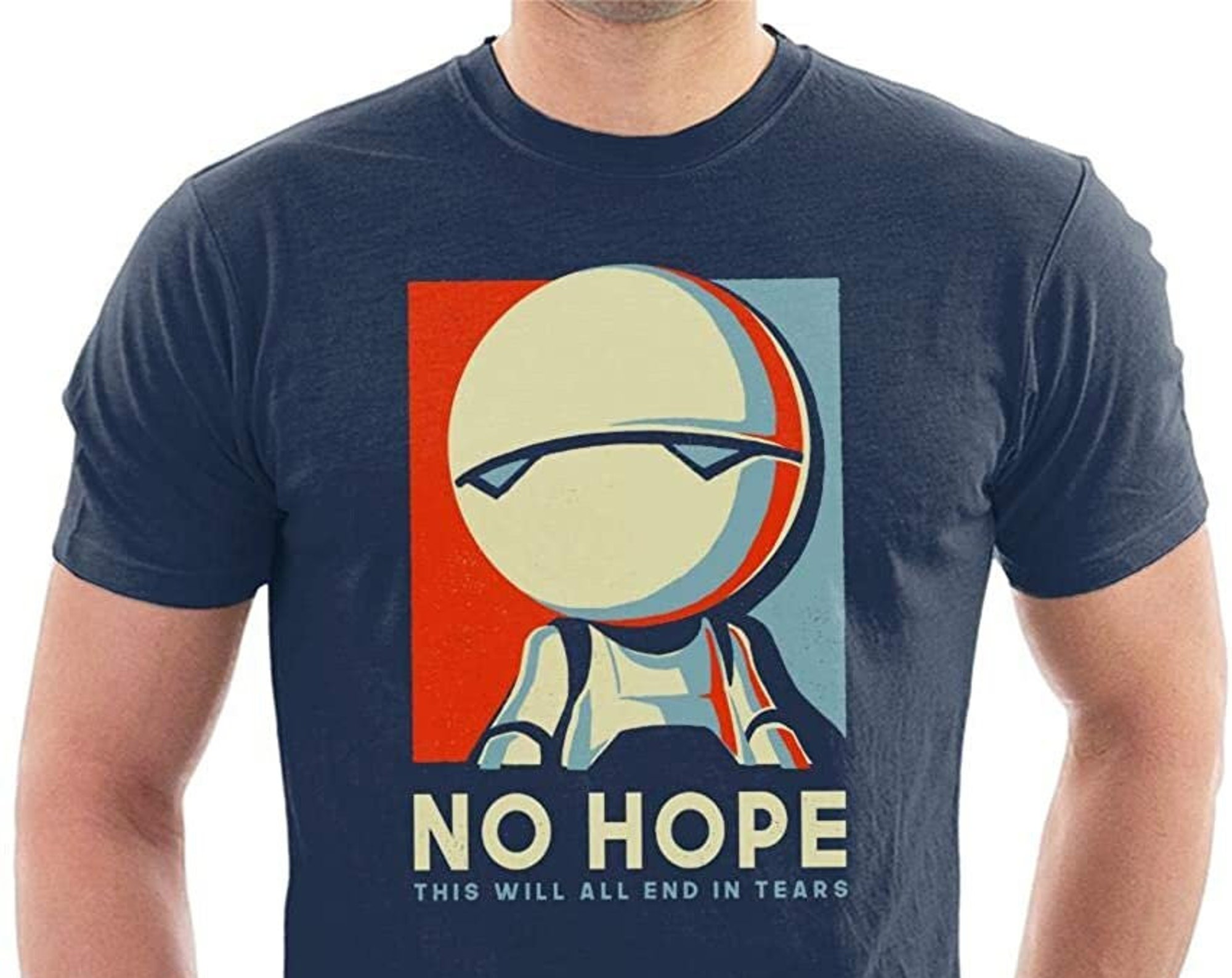 Galaxy Guide No Hope Marvin Men's T-Shirt