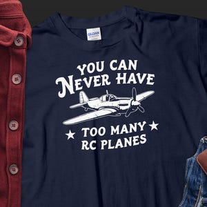 RC Planes Hobby T-Shirt, Aviation Gift, Model Airplane Tee, Funny Pilot Shirt, Radio Control Aircraft T-Shirt