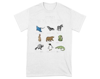 Funny Animal Nicknames T-shirt: Unique Graphic Tee Canada - Main Image