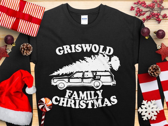 GRISWOLD FAMILY CHRISTMAS Jumper Sweater Men s Women s Novelty Funny Christmas Sweatshirt Jumper Present Gift Fun Print Christmas Day Etsy UK