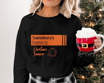 Christmas Jumper Sainsbury Sweatshirt SAINSBURY'S CHRISTMAS Jumper