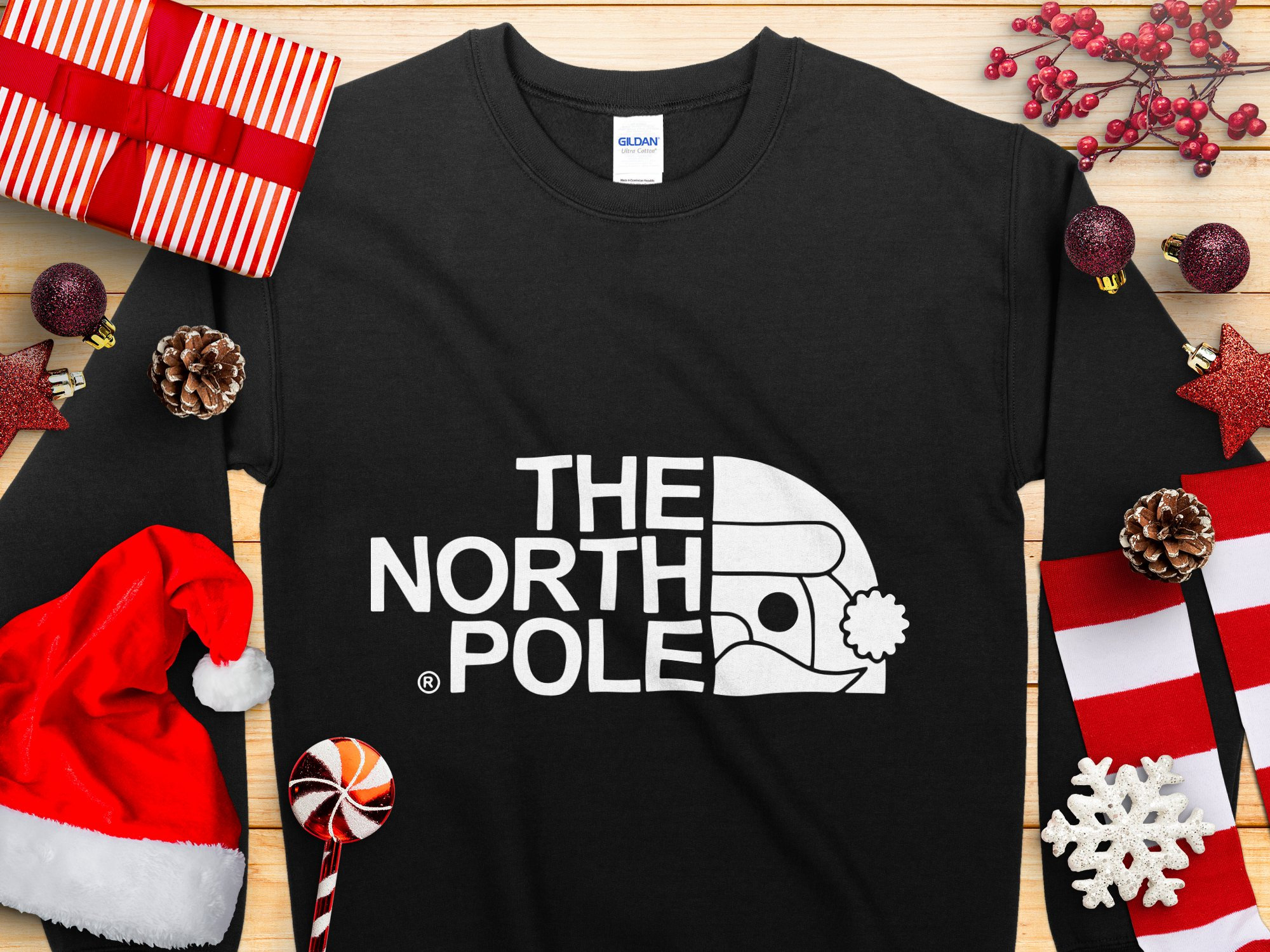 North face christmas sweater deals