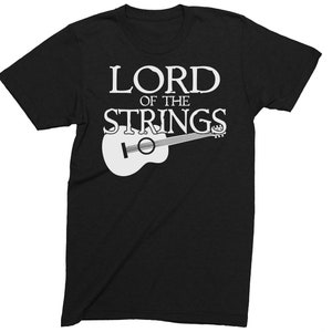 Lord Of The Strings Guitar Adults T-Shirt Novelty Christmas Gift Present