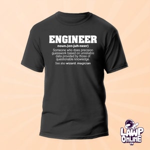 Engineer Meaning Adults T-Shirt Novelty Christmas Gift Present