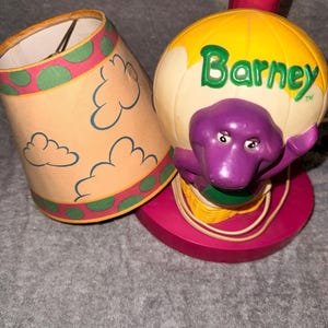 Barney Lamp - Etsy