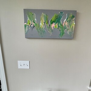 Stunning Abstract Acrylic Fluid Art