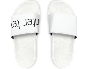 Youth PU Slide Sandals