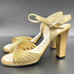 Gold evening hotsell sandals uk