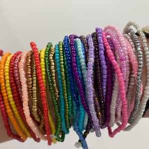 Seed Bead Bracelets | Stretch Bracelets | Stackable